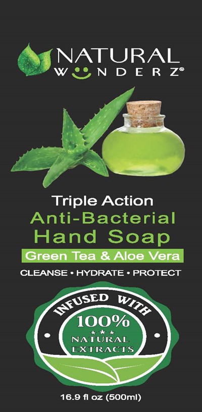 01b Lbl_16oz Anti-bacterial Hand Soap Green Tea &amp; Aloe Vera (front) (01b Lbl 16oz Anti Bacterial Hand Soap Green Tea   Aloe Vera (front))